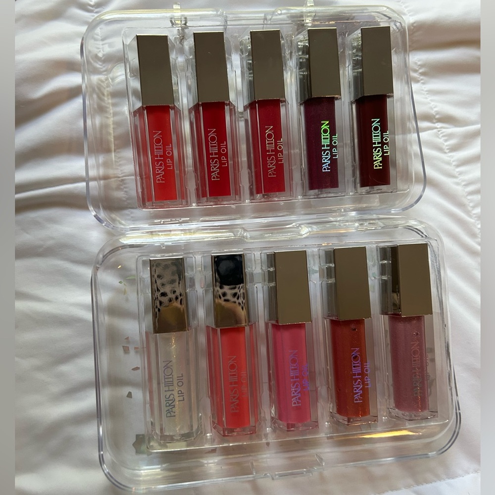Paris Hilton Lip Oil Collection - Vibrant Shades